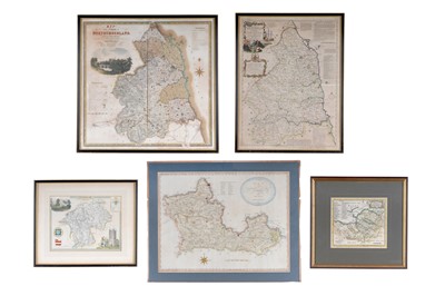 Lot 176 - Five Antiquarian maps