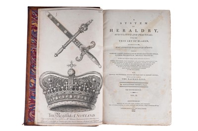 Lot 160 - Nisbet (Alexander), A System Of Heraldry