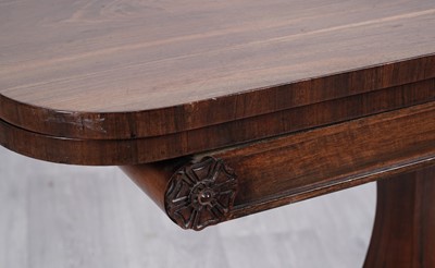 Lot 37 - An early Victorian mahogany tea table