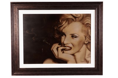 Lot 509 - Paul Karslake - Marilyn Monroe | oil