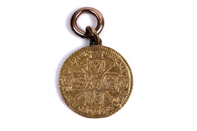 Lot 422 - A George I gold Quarter Guinea