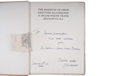 Lot 145 - Dulac (Edmund), The Rubaiyat Of Omar Khayyam