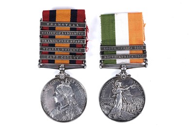Lot 29 - A pair of Boer War medals