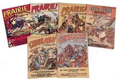 Lot 459 - Gunflash and Prairie comics by Scion