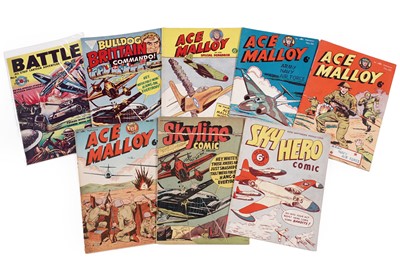 Lot 468 - British aviation and military comics of the 1950’s