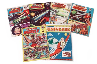 Lot 473 - Captain Universe and Captain Miracle comics