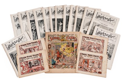 Lot 481 - The Sunday Fairy; and other pre-war comics