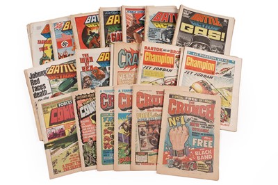 Lot 309 - The Crunch No. 1; and other British comics