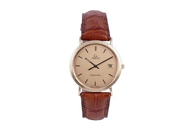 Lot 410 - Omega Seamaster: an 18ct yellow gold cased quartz wristwatch