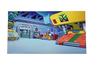 Lot 429 - An original art board by Angus McKie