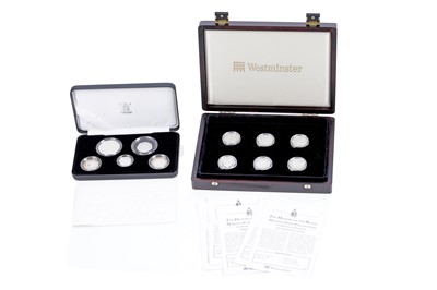 Lot 469 - Two Silver Coin sets