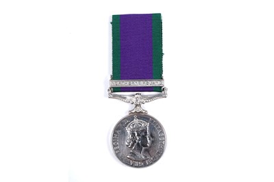 Lot 52 - Queen Elizabeth II General Service Medal with Northern Ireland clasp