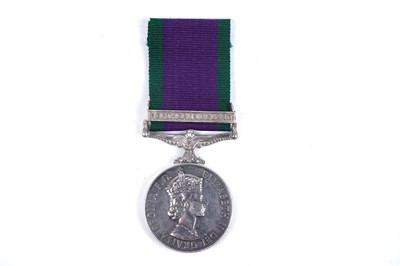 Lot 54 - Queen Elizabeth II General Service Medal with Northern Ireland clasp