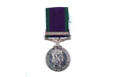 Lot 64 - Queen Elizabeth II General Service Medal with Northern Ireland clasp