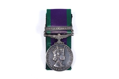 Lot 71 - Queen Elizabeth II General Service Medal with Northern Ireland clasp