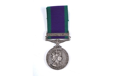 Lot 72 - Queen Elizabeth II General Service Medal with Northern Ireland clasp
