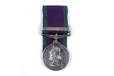 Lot 77 - Queen Elizabeth II General Service Medal with Northern Ireland clasp