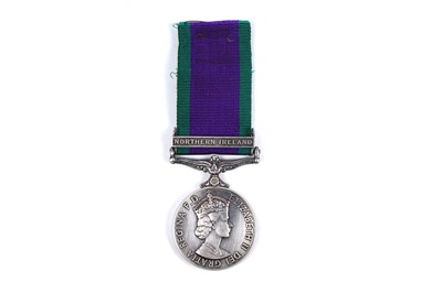 Lot 79 - Queen Elizabeth II General Service Medal with Northern Ireland clasp