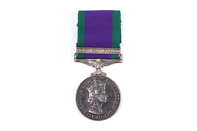 Lot 82 - Queen Elizabeth II General Service Medal with Northern Ireland clasp