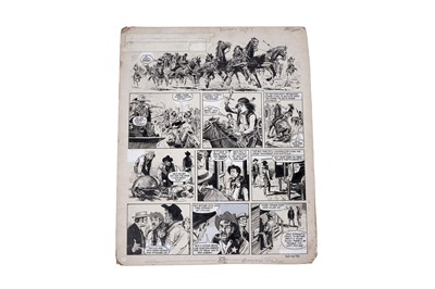 Lot 283 - Artwork for Wells Fargo by Don Lawrence