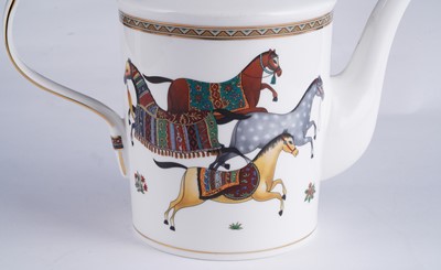 Lot 49 - A Hermes 'Cheval D'Orient' tea service