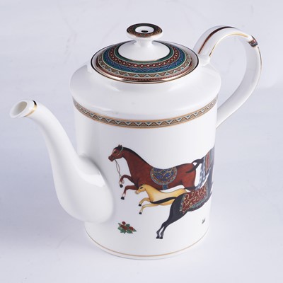 Lot 49 - A Hermes 'Cheval D'Orient' tea service