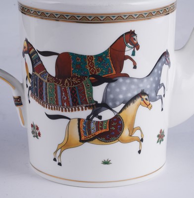 Lot 49 - A Hermes 'Cheval D'Orient' tea service