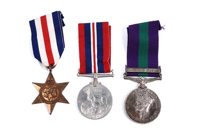 Lot 100 - Second World War and later medals