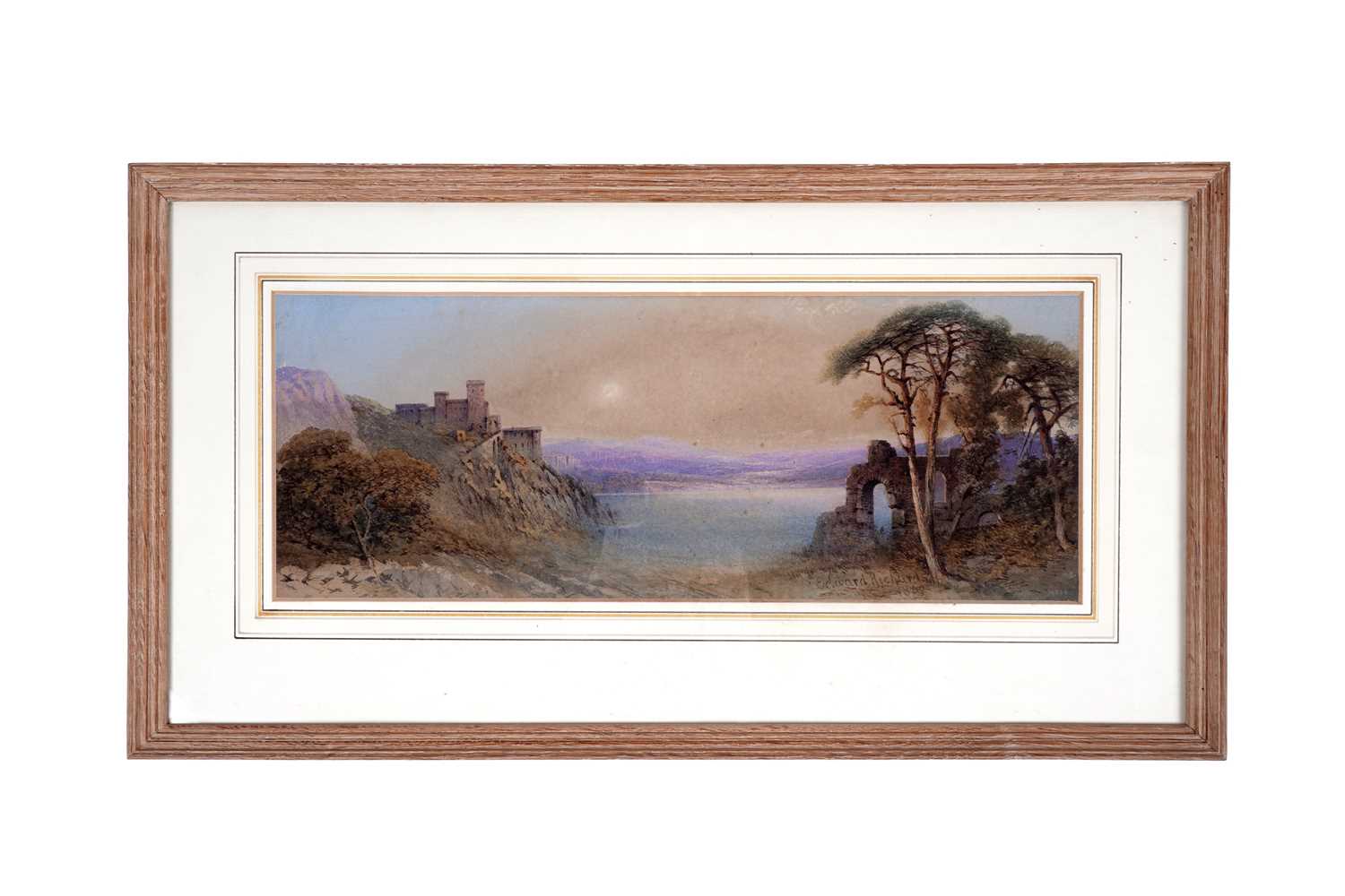 Lot 401 - Edward Martindale Richardson - Continental landscape | watercolour
