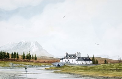 Lot 95 - Four 19th/20th-Century British School landscapes | watercolour