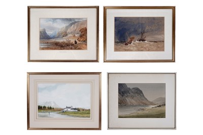 Lot 95 - Four 19th/20th-Century British School landscapes | watercolour