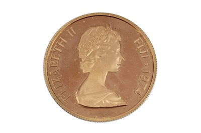 Lot 433 - Fiji Islands 1974 $100 Centennial Commemorative coin