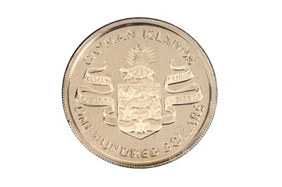 Lot 434 - Cayman Islands $100 proof gold coin