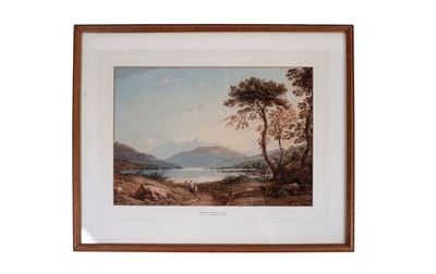 Lot 604 - John Varley - Snowdon from Capel Curig | watercolour