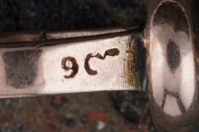 Lot 210 - A yellow-metal guard chain