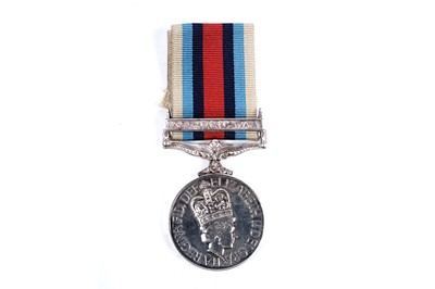 Lot 122 - An Elizabeth II Operational Service Medal 2000 with Afghanistan clasp