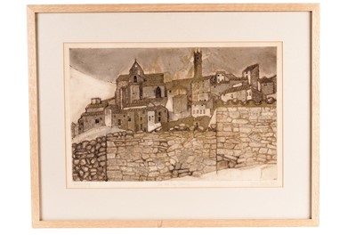 Lot 447 - Valerie Thornton - Sos del Rey Catolico | etching