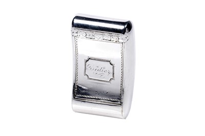 Lot 107 - A George III Irish provincial silver snuff box by Joseph Gibson of Cork, c.1800