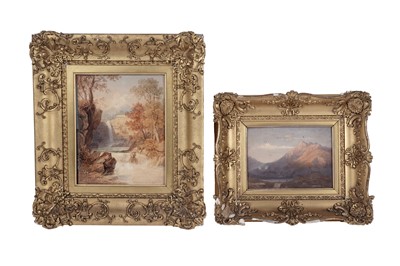 Lot 608 - Two 19th Century British School landscapes | watercolour