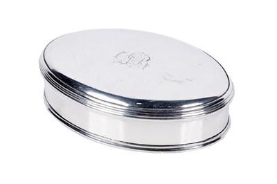 Lot 291 - A rare George III Irish silver surgeon’s box by James Kennedy, Dublin c.1799