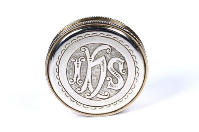 Lot 318 - An Edward VIII Irish provincial silver pyx box, by William Egan & Sons of Cork