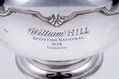Lot 150 - An Elizabeth II silver rose bowl