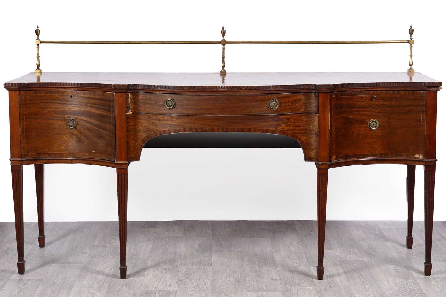 Lot 41 - A Regency mahogany sideboard
