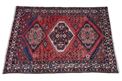Lot 75 - A modern Kilim-style rug