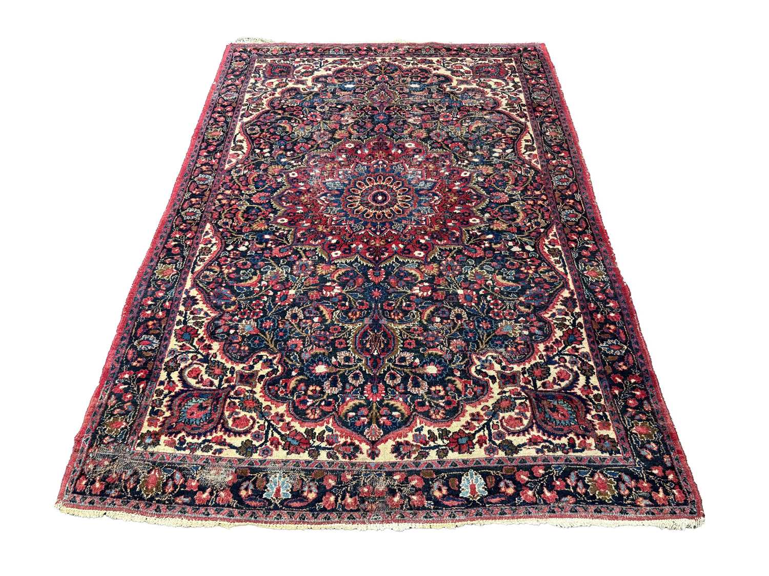 Lot 163 - An Isfahan Caucasian rug