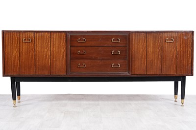Lot 94 - E Gomme for G Plan: a 'Librenza' tola wood sideboard