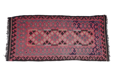 Lot 79 - An Afghan Kilim-style runner