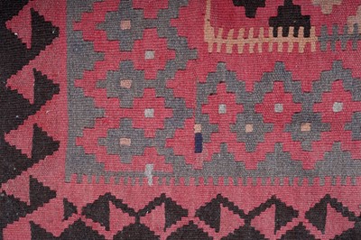 Lot 79 - An Afghan Kilim-style runner