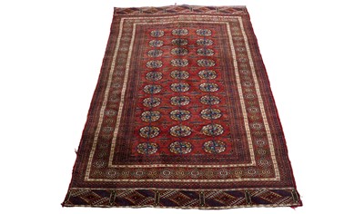 Lot 71 - A Caucasian Tekke Turkoman rug
