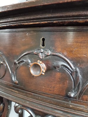 Lot 17 - A late 19th Century mahogany Adam style hall table